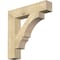 Ekena Millwork Balboa Block Rough Sawn Bracket, Douglas Fir, 6"W x 32"D x 32"H BKT06X32X32BOA05RDF - alternate 1
